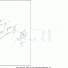 FLHC 1YAJ HERITAGE CLASSIC (2021) LICENSE PLATE BRACKETS - FLHC, FLHCS, FXLRS