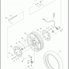 FLHTKSE 1TEH CVO ULTRA LIMITED (2021) Колесо переднее