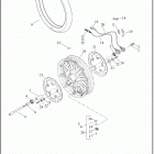 FLHTP 1FMP POLICE ELECTRA GLIDE (2021) Колеса перед
