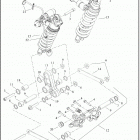 RA1250 1ZDS PAN AMERICA (2021) SHOCK ABSORBER, REAR