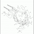 XL883L 4CR2 SUPERLOW (2020) FRAME AND JIFFY STAND