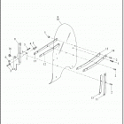 FLHP 1FHP POLICE ROAD KING (2021) WINDSHIELD - FLHP