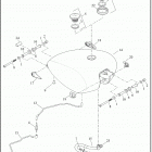 FXST 1BVJ SOFTAIL STANDARD (2021) FUEL TANK - FXBBS, FXBRS, FXST