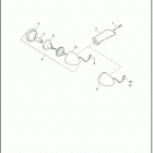 XL883N 4LE2 IRON 883 (2021) TAIL LAMPS AND TURN SIGNALS, REAR 