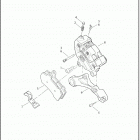 FLTRXS 1KTP ROAD GLIDE SPECIAL (2021) BRAKE CALIPER, REAR