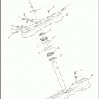 FLSB 1YMJ SPORT GLIDE (2018) FORK BRACKETS, FRONT - FLSB