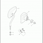 FLTRX 1KHC ROAD GLIDE (2020) Зеркало