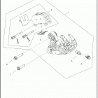RH1250S 1ZC4 SPORTSTER S (2021) BRAKE CALIPER, REAR