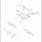 XL1200X 1LC3 FORTY-EIGHT (2020) FORK, REAR, DEBRIS DEFLECTOR AND BELT GUARD