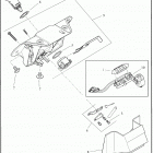 FLHTCUTGSE 1TBH CVO TRI GLIDE (2021) LATCH ASSEMBLY, TRUNK DOOR 