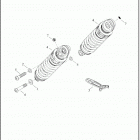 XL883N 4LE2 IRON 883 (2021) SHOCK ABSORBERS, REAR