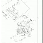 RA1250 1ZDS PAN AMERICA (2021) BRAKE CALIPER, REAR