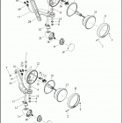 FLHTCUTGSE 1TBH CVO TRI GLIDE (2021) AUXILIARY / FOG LAMPS AND TURN SIGNALS, FRONT - (AUSTRAL...