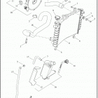 RA1250 1ZDS PAN AMERICA (2021) Радиатор