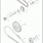 FLSB 1YMJ SPORT GLIDE (2020) BELT, CHAINS AND SPROCKETS