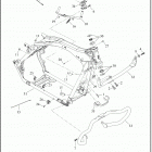 FLTRXSE 1TCL CVO ROAD GLIDE (2021) FRAME AND JIFFY STAND