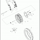 RH1250S 1ZC4 SPORTSTER S (2021) Колесо переднее