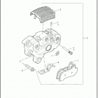 FLHTKSE 1TEH CVO ULTRA LIMITED (2021) BRAKE CALIPER, FRONT