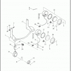 FLHR 1FBC ROAD KING (2021) AUXILIARY / FOG LAMPS AND TURN SIGNALS, FRONT - FLHR