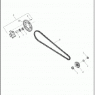 RA1250 1ZDS PAN AMERICA (2021) CHAIN AND SPROCKET