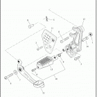 RA1250 1ZDS PAN AMERICA (2021) FOOT CONTROL, RIGHT