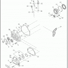 FLHT 1FVC ELECTRA GLIDE STANDARD (2021) TRANSMISSION BEARINGS AND COVERS