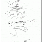 FLHR 1FBC ROAD KING (2021) INSTRUMENTS, FUEL TANK - FLHR AND FLHRXS