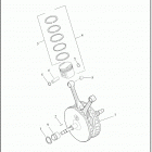 XL883L 4CR2 SUPERLOW (2020) PISTONS AND FLYWHEEL ASSEMBLY