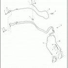 FLHTCUTGSE 1TBH CVO TRI GLIDE (2021) BRAKE LINES, FRONT - ABS