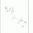 FXST 1BVJ SOFTAIL STANDARD (2021) BRAKE LINES, REAR - NON-ABS