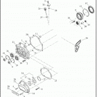 FLHTCUTGSE 1TBH CVO TRI GLIDE (2021) TRANSMISSION BEARINGS AND COVERS