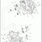RA1250 1ZDS PAN AMERICA (2021) CRANKCASE AND GEARCASE