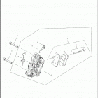 RH1250S 1ZC4 SPORTSTER S (2021) BRAKE CALIPER, FRONT
