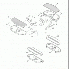 FLHT 1FVC ELECTRA GLIDE STANDARD (2021) FOOTBOARDS, OPERATOR