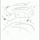 FLTRXS 1KTP ROAD GLIDE SPECIAL (2021) CONSOLE, FUEL TANK - FLHXS, FLTRXS