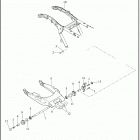 FLTRXSE 1TCL CVO ROAD GLIDE (2021) FRAME AND FORK, REAR