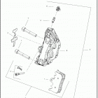 RA1250 1ZDS PAN AMERICA (2021) BRAKE CALIPER, FRONT