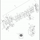FLSB 1YMJ SPORT GLIDE (2020) BRAKE CALIPER, FRONT