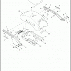 FLFBS 1YGK FAT BOY 114 (2021) FENDERS AND SUPPORTS, REAR - FLFBS