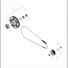 RH1250S 1ZC4 SPORTSTER S (2021) BELT AND SPROCKET