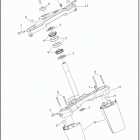 FLFBS 1YGK FAT BOY 114 (2021) FORK BRACKETS, FRONT - FLFBS