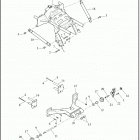 FLHTCUTGSE 1TBH CVO TRI GLIDE (2021) FRAME, INTERMEDIATE AND FORK, REAR