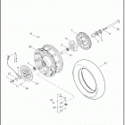 FLHTP 1FMP POLICE ELECTRA GLIDE (2021) Колесо заднее