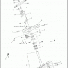 RA1250 1ZDS PAN AMERICA (2021) FORK BRACKETS, FRONT 