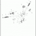 RA1250 1ZDS PAN AMERICA (2021) HANDLEBAR, HAND GRIPS, HAND CONTROLS