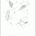 RA1250 1ZDS PAN AMERICA (2021) FOOT CONTROL, LEFT