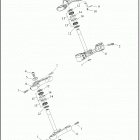 XL883N 4LE2 IRON 883 (2021) FORK BRACKETS, FRONT