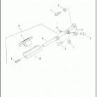 FLTRXSE 1TCL CVO ROAD GLIDE (2021) FOOTPEGS, PASSENGER