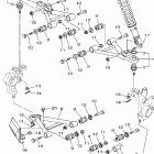 Rhino 660 Hardwoods Передняя подвеска колес