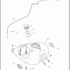 FLTRXSE 1TCL CVO ROAD GLIDE (2020) Топливный бак